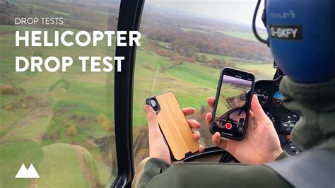 We Dropped An iPhone X Out Of A Helicopter! 